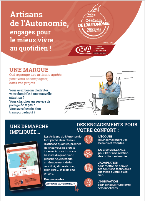 administratif ARTISAN DE L'AUTONOMIE